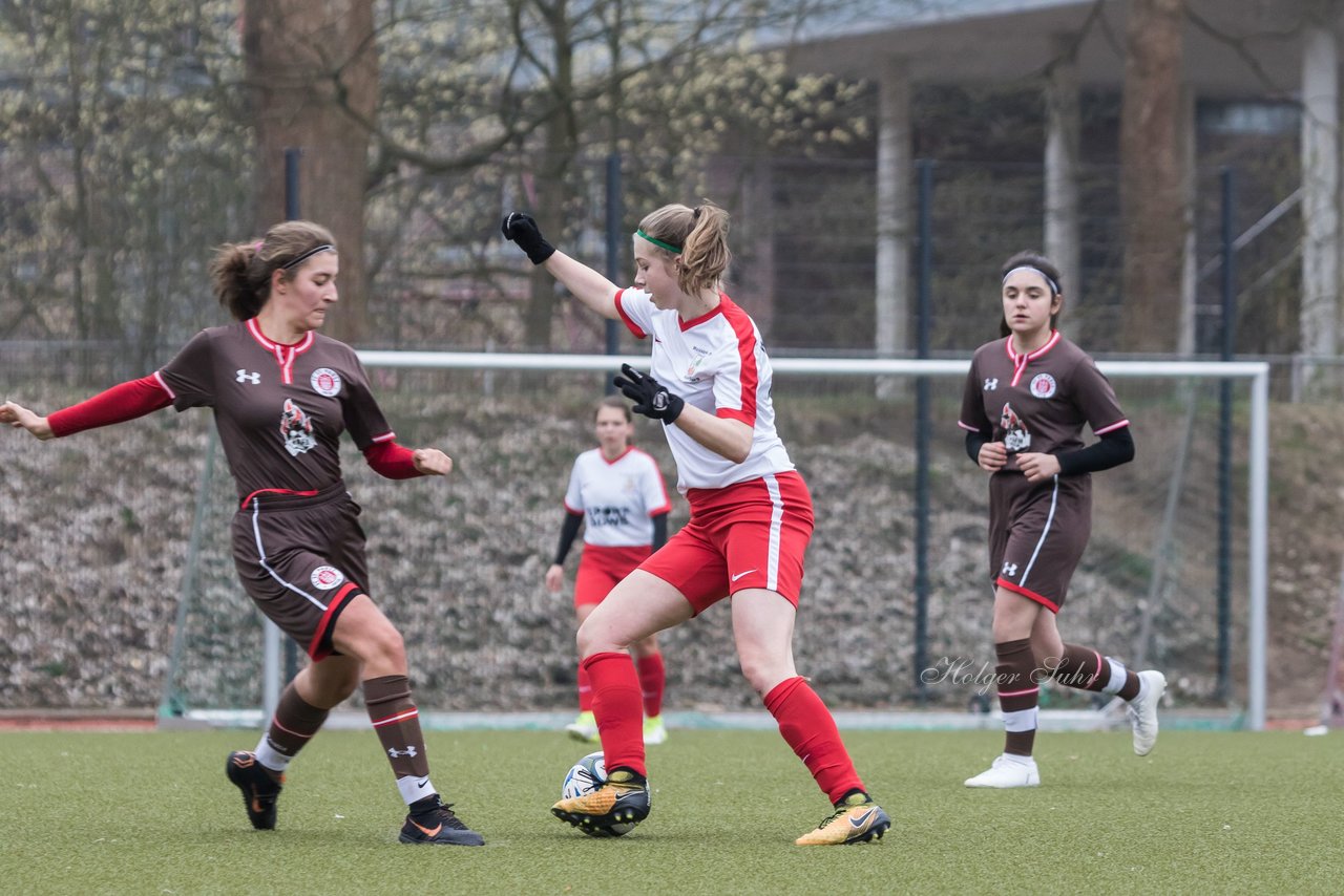 Bild 163 - B-Juniorinnen Walddoerfer - St.Pauli : Ergebnis: 4:1